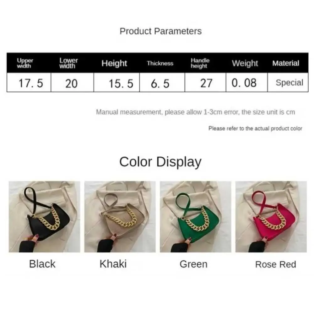 borsa a tracolla in metallo con catena estiva da ufficio, elegante, da donna, alla moda, nuova Y241123_voghion.com