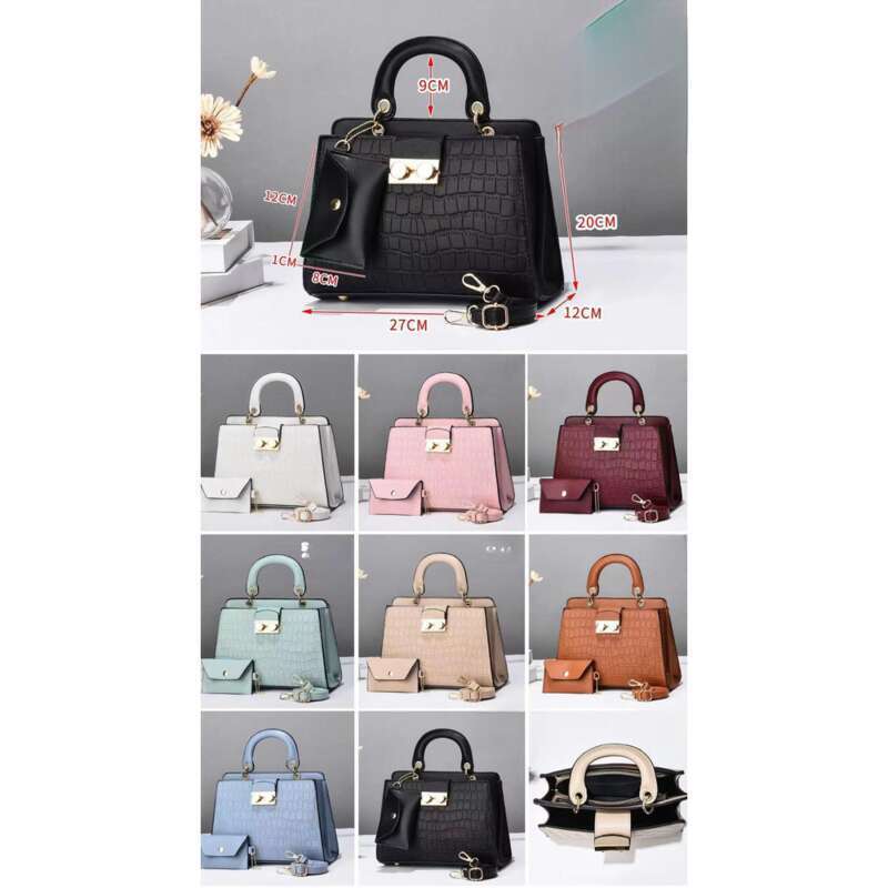 Borsa a tracolla donna set grande capienza trapuntata diamanti_voghion.com