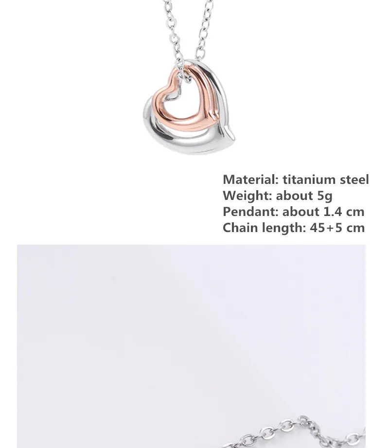 Hose Halsketten Damen Hals Schmuck Valentinstag Göttin Geschenk Schlüsselbein Kette Mini Herz Pfirsich Halskette Für_voghion.com