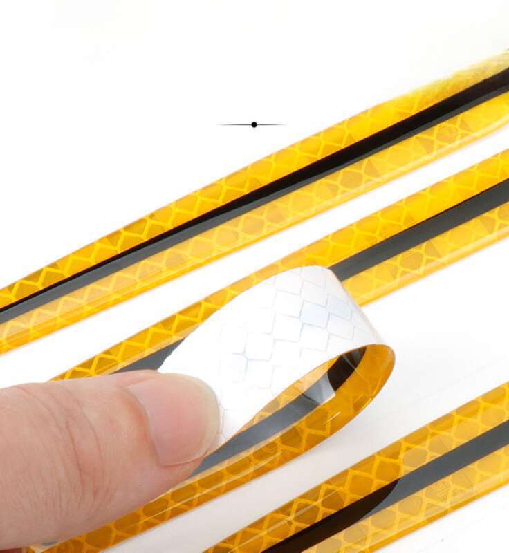 Car Anti-collision Strip, Door Bowl Handle Protection Paint Scratch, Carbon Fiber Grain Reflective Car Sticker, Adhesive_voghion.com