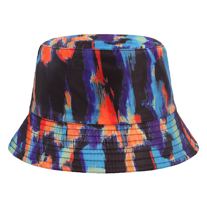 Cappello da pescatore alla moda, modello secchiello, primavera estate, geometrico, tie-dye, fiore, sole, animale_voghion.com