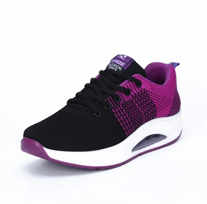 Vendita calda-ballo femminile fantasma passi traspirante trolg basso per aiutare airbag fondo scarpe da ballo_voghion.com
