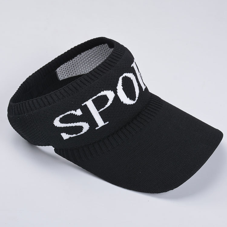 Sports Visor Women's Straw Hat Breathable Sun Hat For Summer_voghion.com