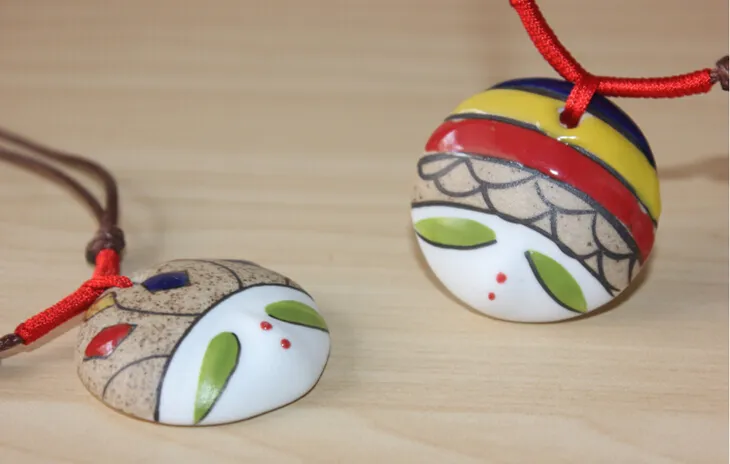 Ceramic Pendant Necklace For Women Simple Elegant Mothers Gift_voghion.com