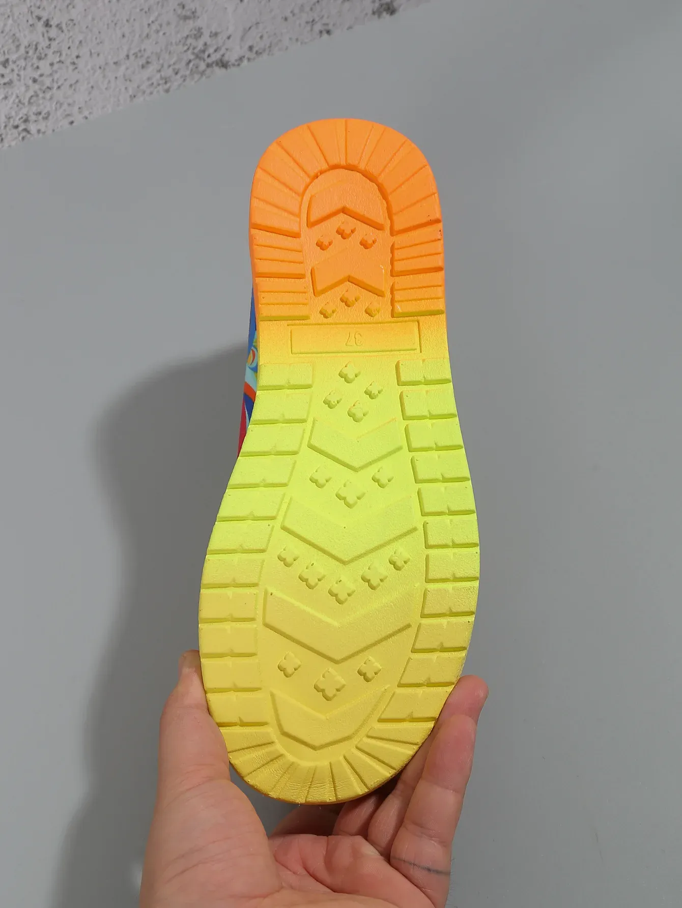 Women Ethnic Rainbow Canvas Autumn New Casual Daily Ladies Flat Shoes Round Toe Multi-Color Print Lace-up Sneakers_vogvips.com