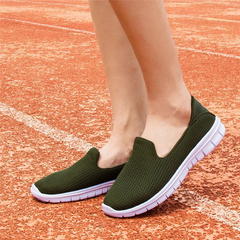 Lightweight 2021 Flat Sneakers New Women Breathable Loafers Quality Ladies Shoes Basket Femme Atillas Mujer Casualisd34_voghion.com