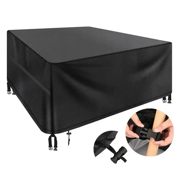 Funda de protección para muebles de jardín de poliéster_voghion.com