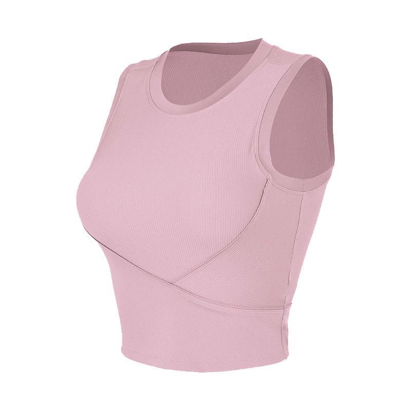 Same Summer New Breathable Quick Drying Yoga Vest Sleeveless Tight Fitting Running And Fiess Sports Top For Women,_voghion.com