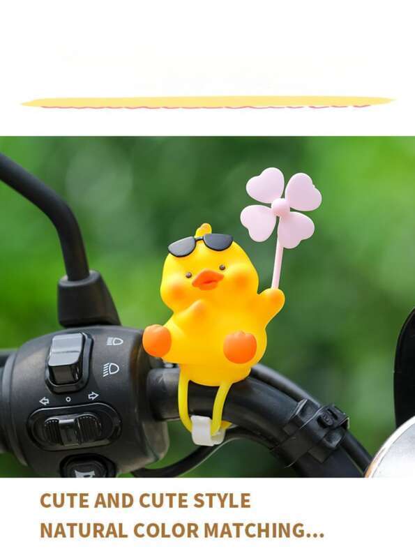 Electric Small Wind Cute Cartoon, Spinning Girl, Personalized Electric Scooter, Decorative Instrument Panel, Network,_voghion.com