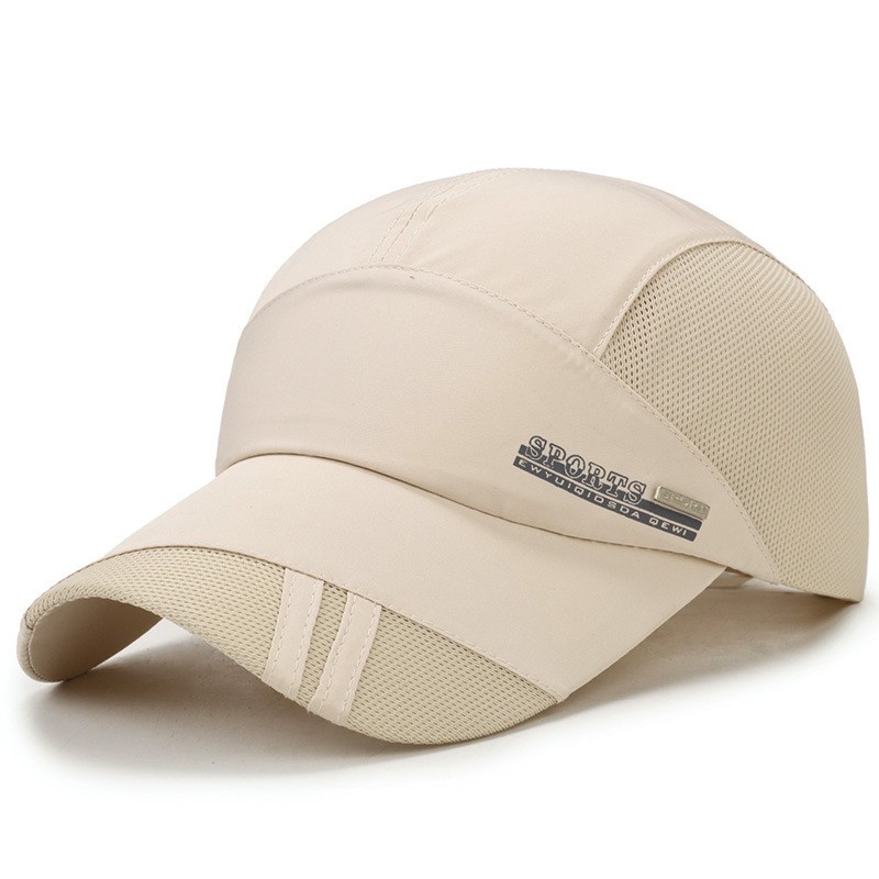 Quick-drying Men's Baseball Cap For Summer Outdoor Sun Protection_voghion.com