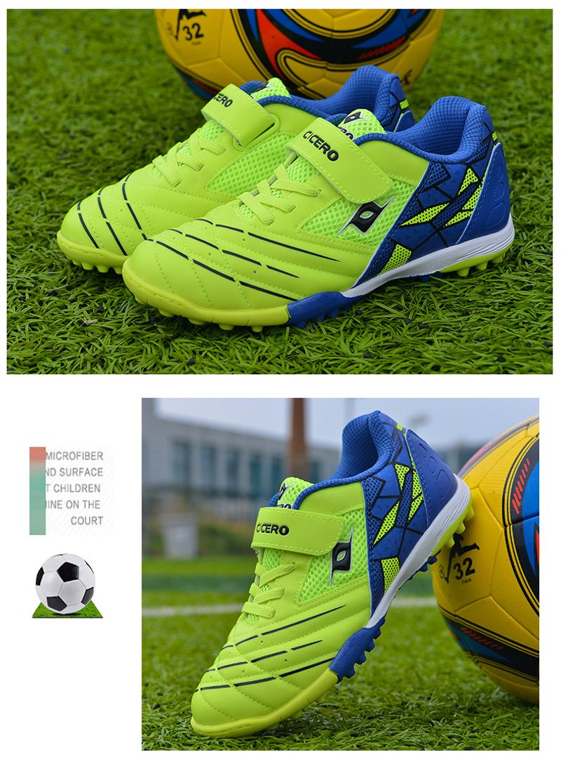 2024 Neue Schuhe: Große Kinder-Studententrainings-Fußballschuhe Jungen, Sportschuhe für Herren_voghion.com