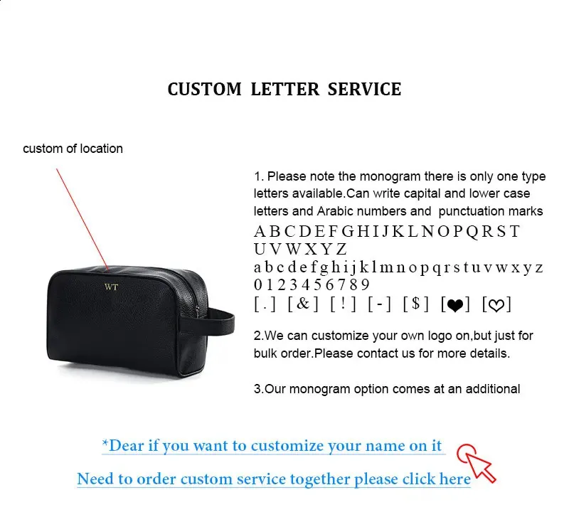 Borse per il lavaggio da viaggio con lettere personalizzate, possono gestire una borsa per il trucco multifunzionale e di grande capacità per uomo e donna_voghion.com