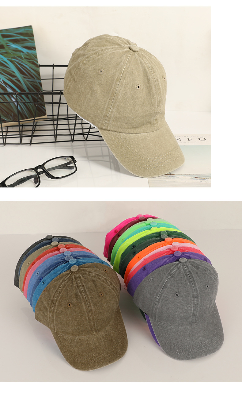 Basebollkeps för damer i vintagestil för höst och gata_voghion.com