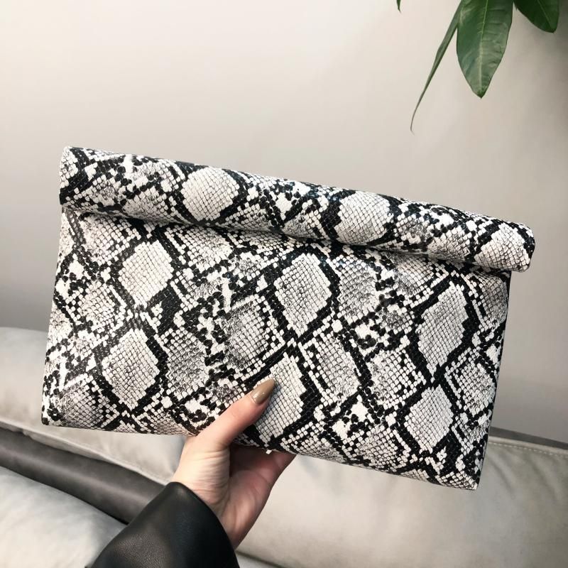 Tageskupplungen Serpentine Leder Handtasche Damen Designer Umschlag Abend Party Taschen Bolsa Feminina Bolsos Mujer_voghion.com