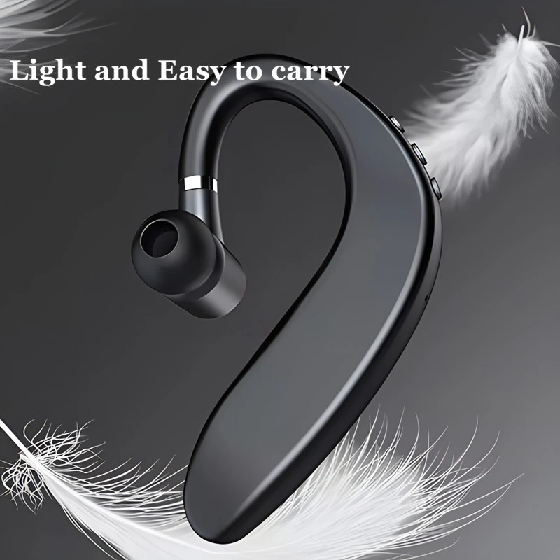 Wireless Bluetooth Earphone Single Business Headset Long Standby_voghion.com