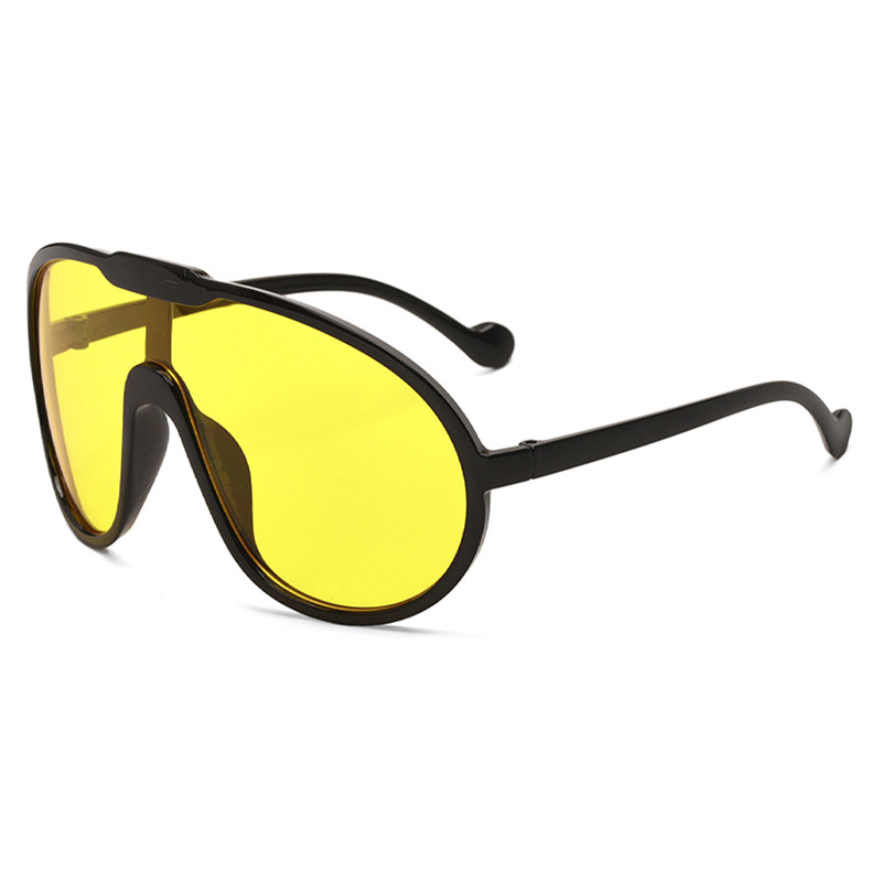 Unisex Spice Girls trend unibody sunglasses Future technology sense men and women sunglasses_voghion.com