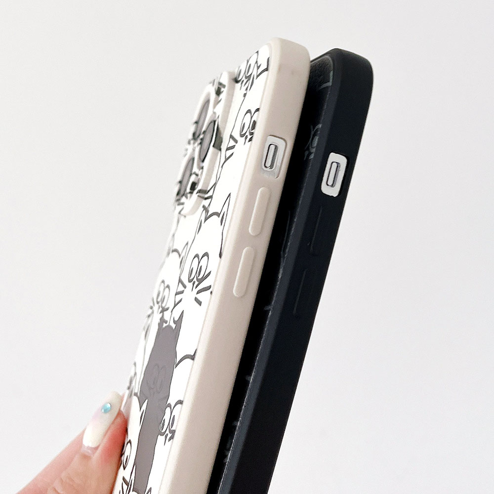 Cover telefono gatto cartoon simpatica per samsung galaxy_voghion.com
