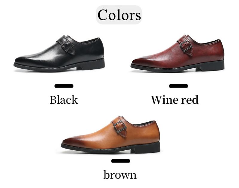Men's Dress Oxford Formal Leather Shoes for Men_voghion.com