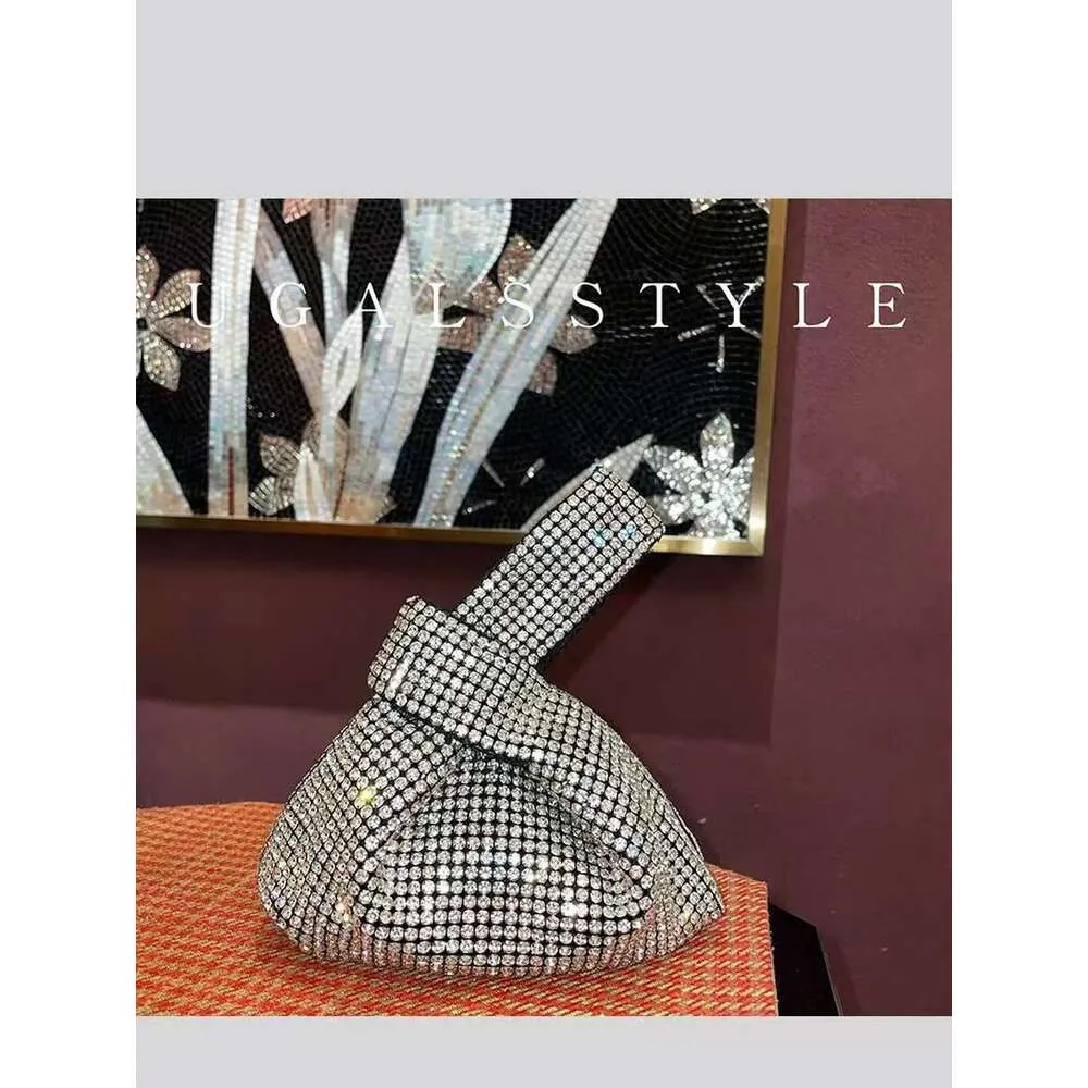 Bg Shiny Women's Handbag Glitter Rhies Dia Evening Wedding Party Clutch Purse Shoulder Messenger Bag Street Dressing_voghion.com