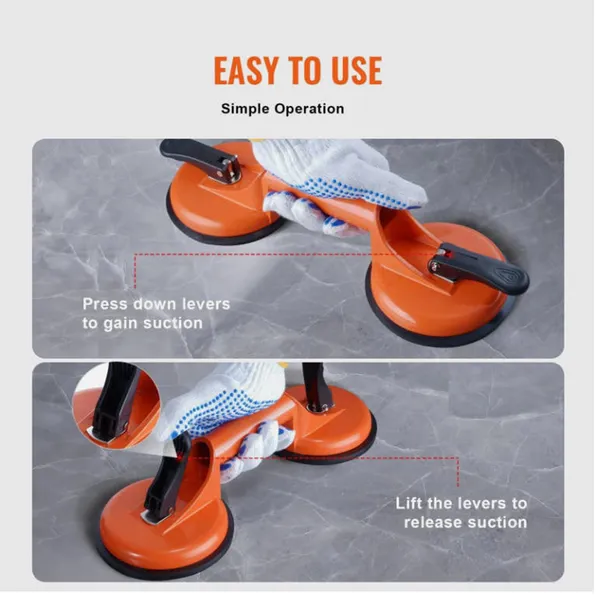 Heavy Duty Glass Suction Cup Lifter For Heavy Lifting Tools_voghion.com