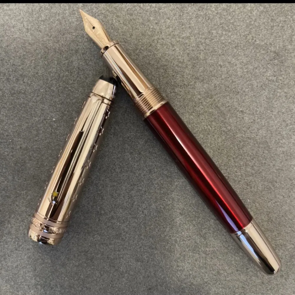 wholesale The Little Prince And Rose Series 145 All-metal Fountain Pen, Signature Pen, Ballpoint Pen, Ink Pen, Gel Pen_voghion.com