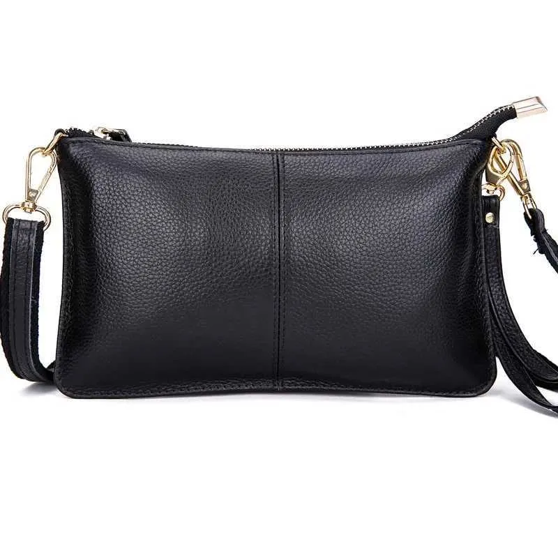 Handbags Fashion Soft Genuine Leather Crossbody Large Capacity Shoulder Bags for Women Portable Handbag Phone_voghion.com