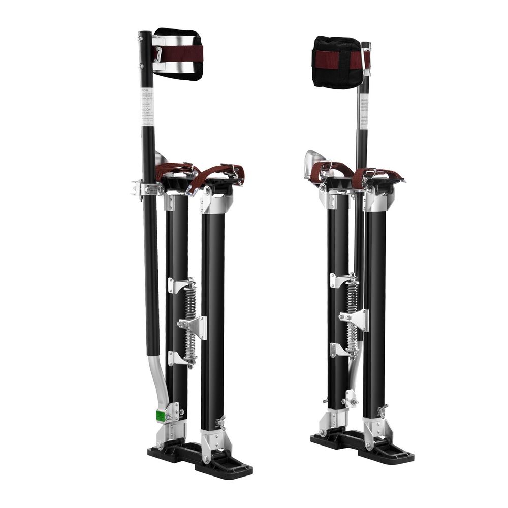VEVOR Drywall Stilts Aluminum Tool Stilts 24''-40'' Adjustable Painting Black_voghion.com