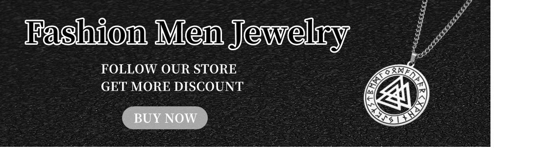 Inverted Triangle Pendant Necklace For Men Stainless Steel Chain_voghion.com
