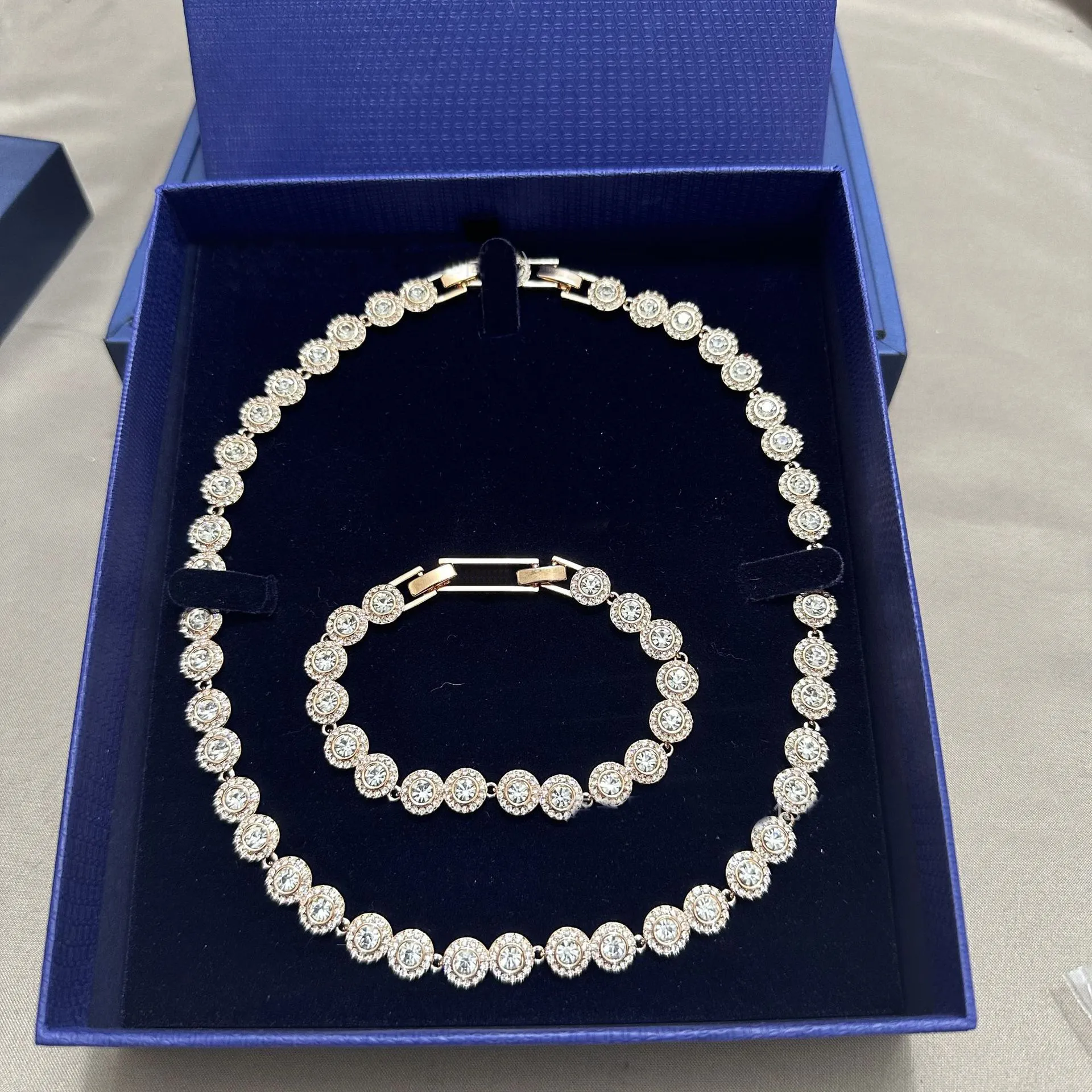 Women Gemstone Jewelry Fashion Jewelry Lover Designer For Women Bracelet Angelic Mens Necklace Resplendent Dia Necklaces Charm Plated Sier Gold Jewel_voghion.com