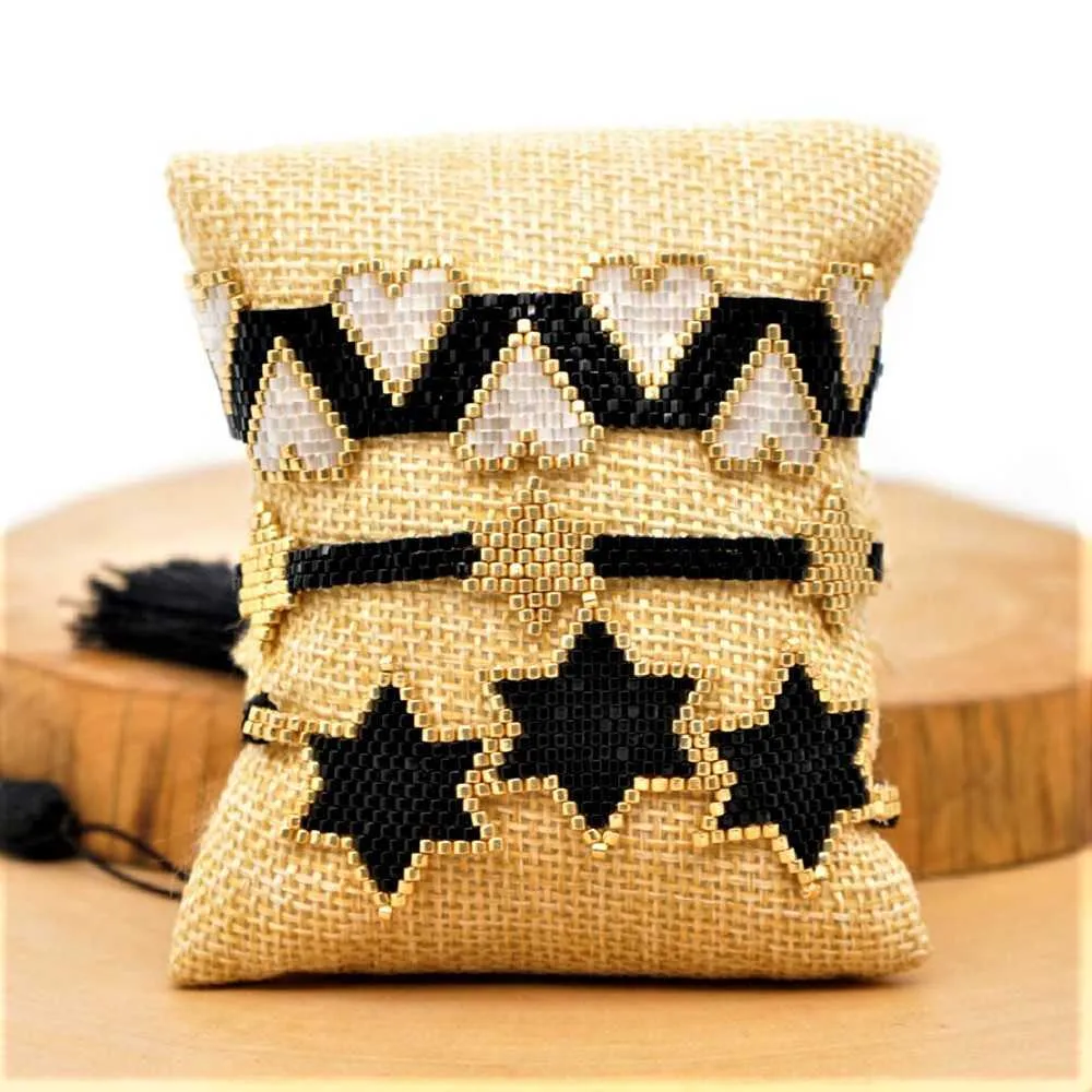 Go2boho Miyuki-Armband Femme Sternarmbänder Frauen Schmuck Mexikanisches Herz Pulseras Geschenk für Sie Handgewebtes Strandarmband_voghion.com