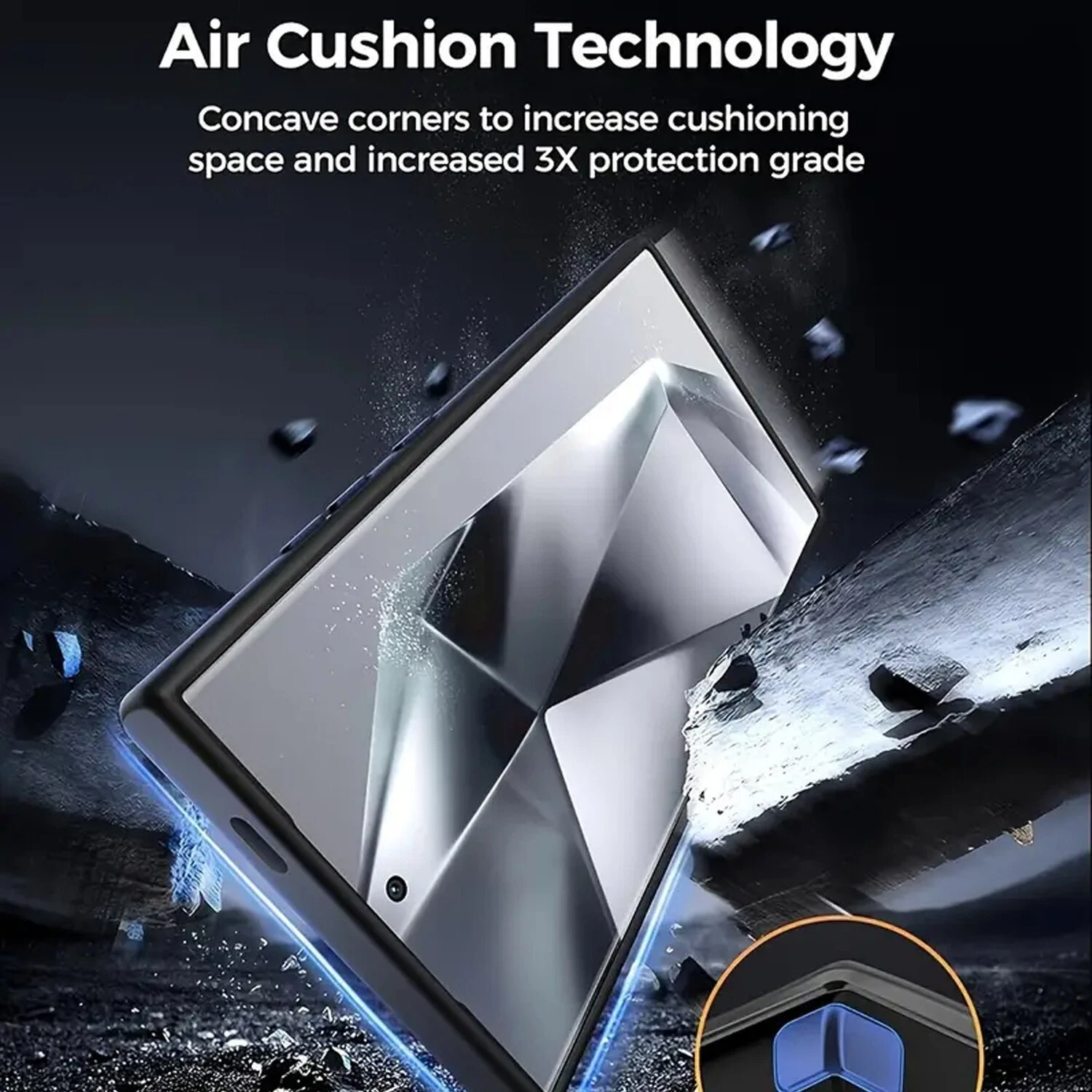 For Samsung Galaxy S25 Ultra S24 S23 S22 Fe Case Shockproof Mag.safe Cover Screen_voghion.com