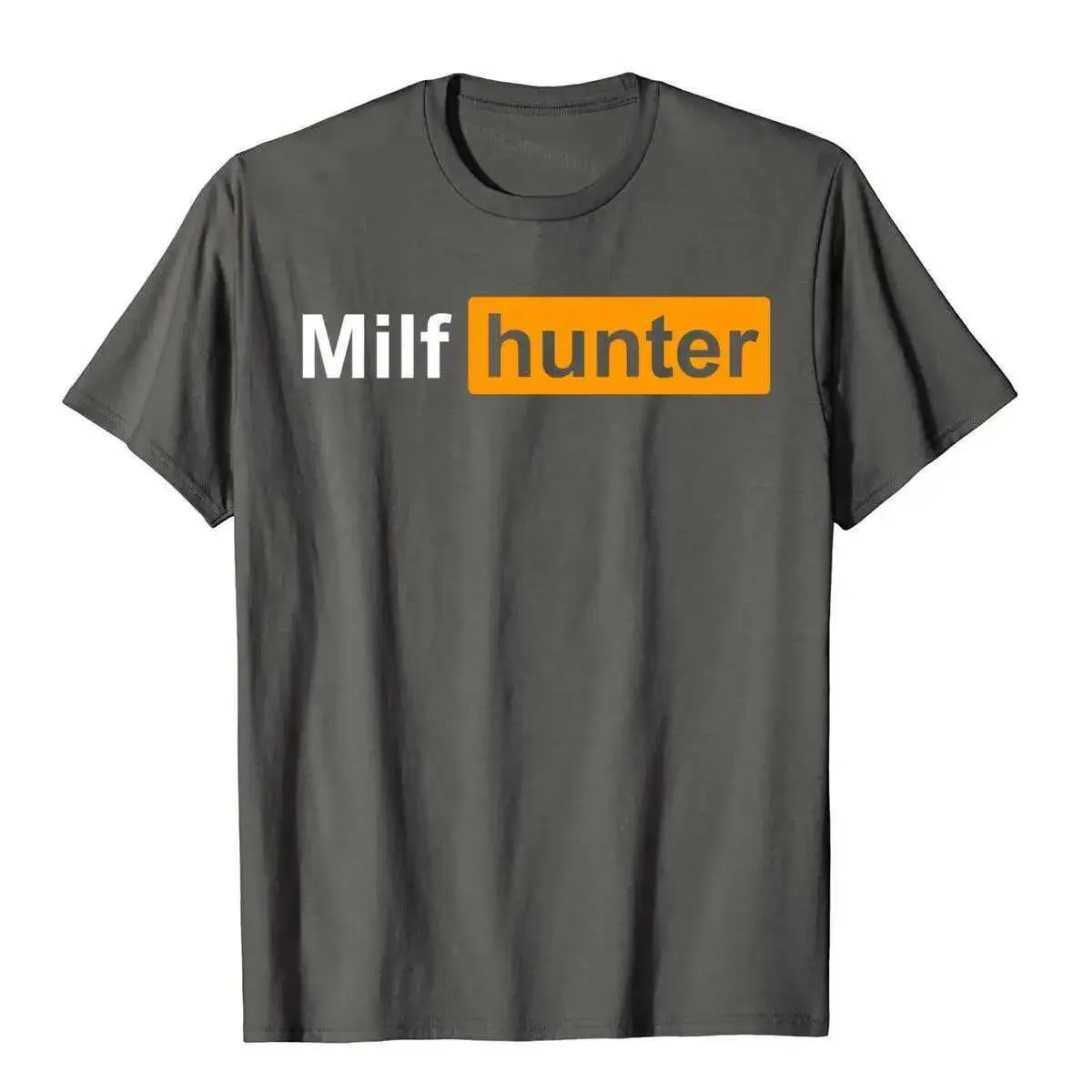 Milf Hunter komik mizah şaka milf'leri seven erkekler için Grafik Üst Tişörtler Üstler Gömlekler yepyeni pamuklu tatil sıkı_voghion.com