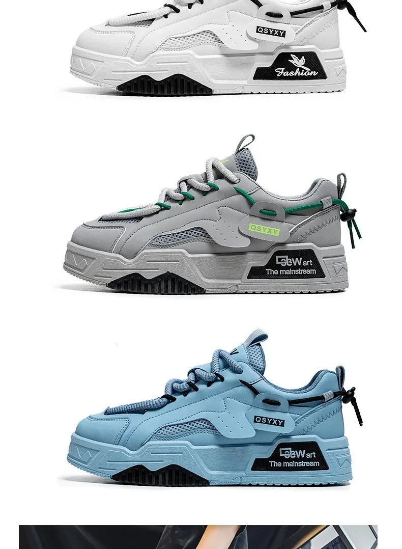 INS Løping Pustende Skateboarding Tunge og Komfortable Uformelle Tenis Mascuo Herre Sportssko 241007_voghion.com