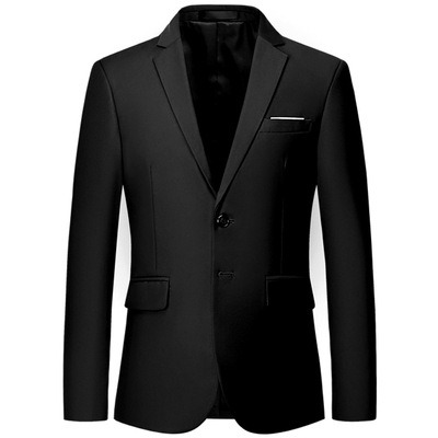 CT 2025 Frühling und Herbst neue Business Casual Single Suit Fashion Herren Solid Color Blazer_voghion.com