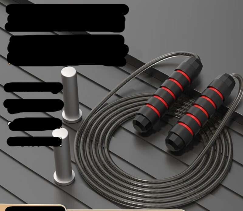【 1907 Hot Selling Items Within 3 Days 】 Steel Skipping Fat Burning Fitness, Weight Loss Exercise, Cordless Professional_voghion.com