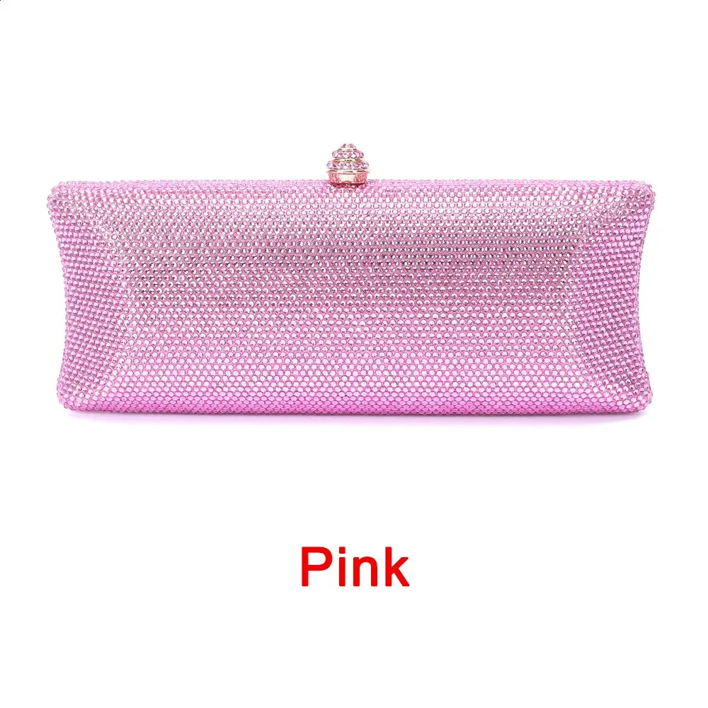 Dernier sac de soirée en bandoulière pour femme, portefeuille de mariage, pochette de soirée, pierre cristal, Rhie Dia, 240819_voghion.com