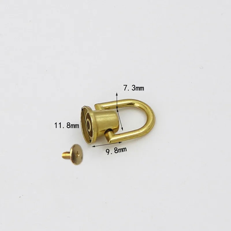 10pcs Metal Rivet Nail Studs Button Handbag Belt Hanger Leather Craft Lage Bag Buckle Tong Snap Hardware Accessory_voghion.com