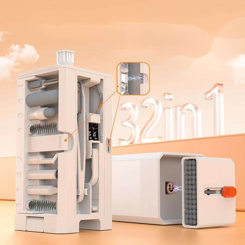 【Esterilización potente】Set de teléfono y computadora 32 en 1, pantalla de teclado 20 en 1, limpieza de huecos de auriculares 5 en 1, 7 en 1_voghion.com