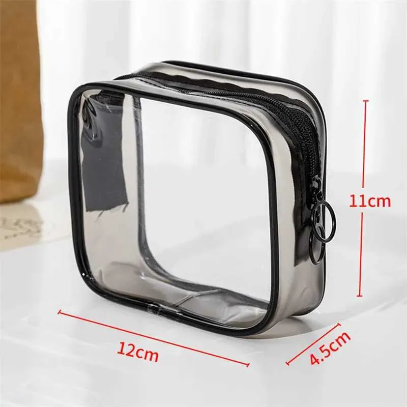 Transparente Reise Kulturtasche Für Damen Pvc Make-up Organizer_voghion.com
