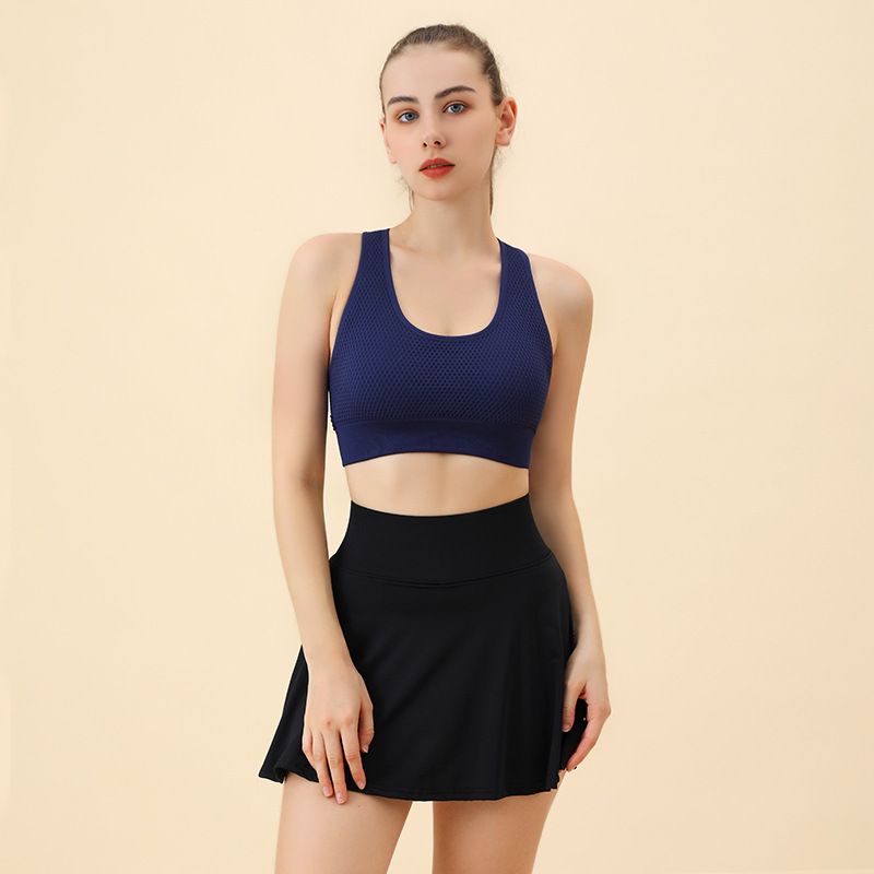 Kadınlar İçin Yeni Petek Izgara Yoga Spor Sütyeni Fiess, Koşu, Güzel Sırt, Delikli Nefes Alabilir Ve_voghion.com