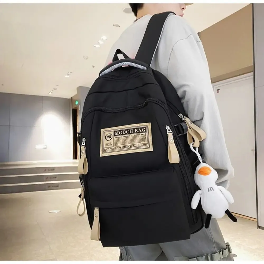 Damen Rucksack Aus Nylon Für Freizeit Uni Schule Und Reisen_voghion.com