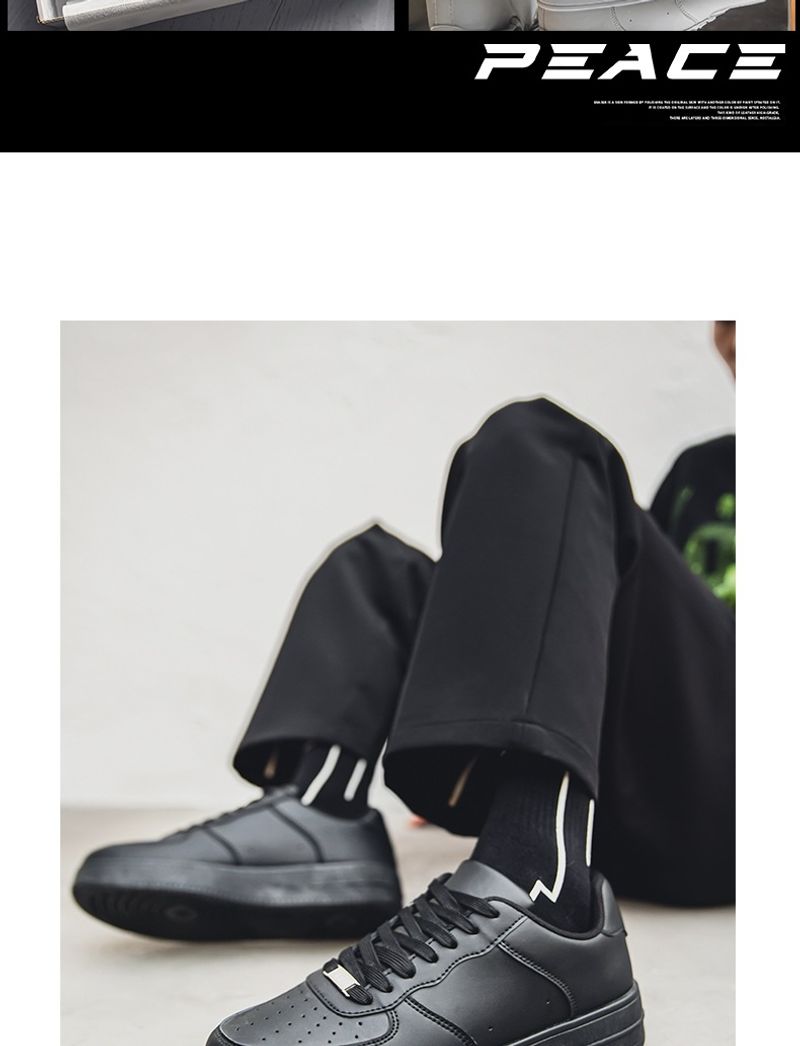 Heren 2024 nieuwe lente sport nr. 1 casual sneakers net celebrity jongens kleine witte trendy schoenen_voghion.com