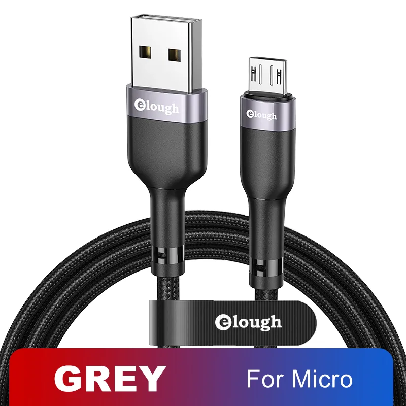 Cable tipo C de carga rápida para Xiaomi Redmi Realme Poco, cable micro USB tipo C._voghion.com