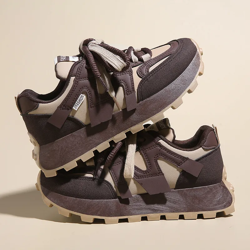 Baskets tendance pour femmes, chaussures de course à pied, style athleisure, mode, rouge, livraison gratuite_voghion.com