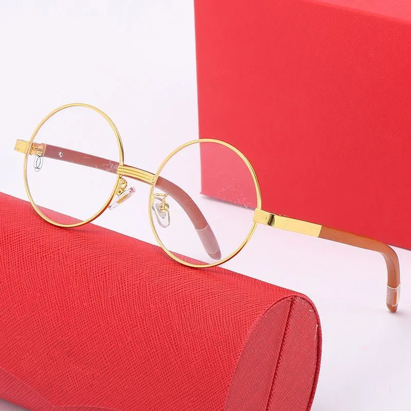 Round Sunglasses For Men Classic Retro Metal Frame Eyewear_voghion.com