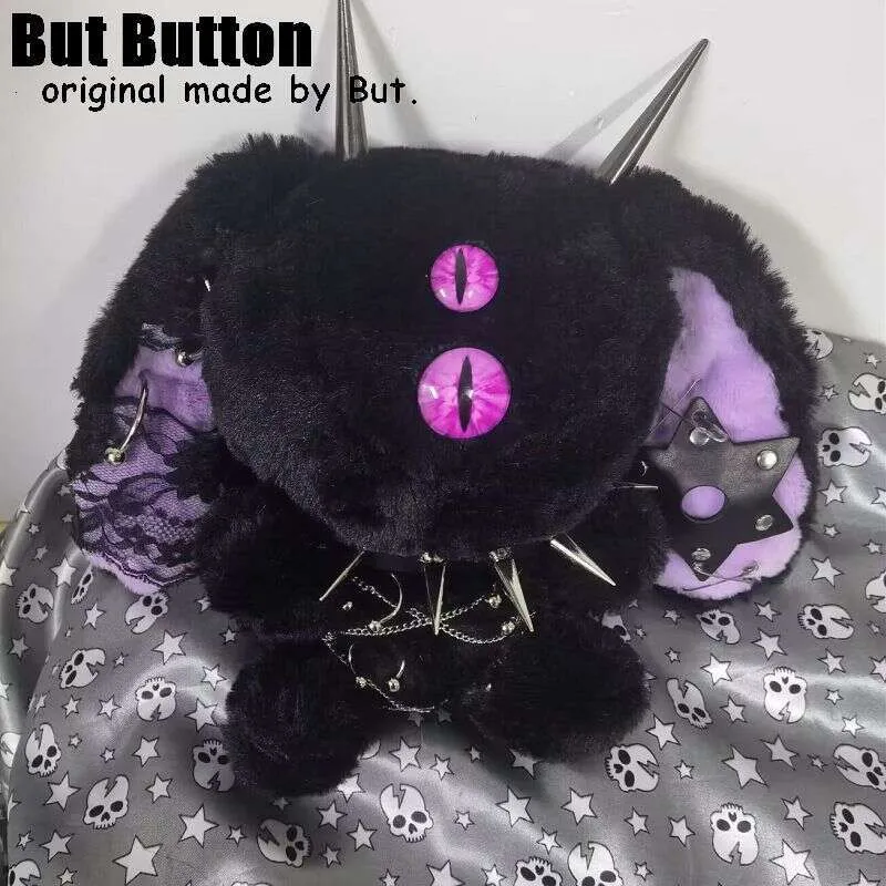 Same Style As Blogger Women Y2k Girl Halloween Gift Tote Handbag Gothic Lolita Unique Demon Devil Cosplay Props Spicy_voghion.com