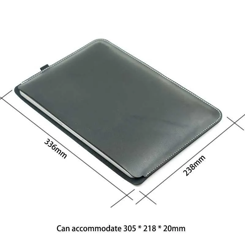 Ultra Thin Super Slim 13 Inch Laptop Bag Case Sleeve M1 M2 Book Retina Air 13.3 13.6 For HP Surface Pro C24111_voghion.com