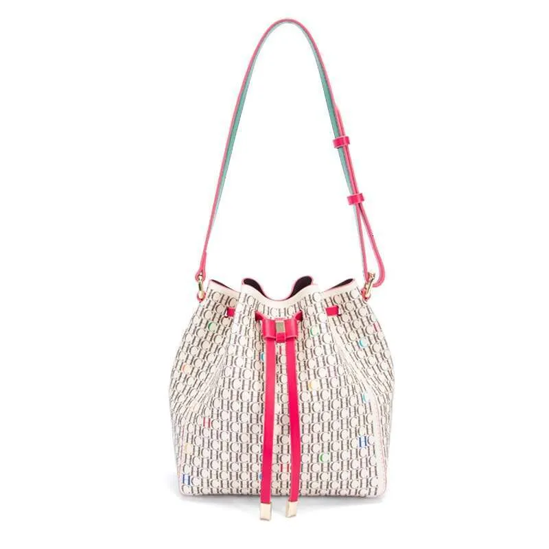 Borsa a secchiello da donna con coulisse, classica, alla moda, tinta unita, nuova, con tracolla, per feste e appuntamenti_voghion.com