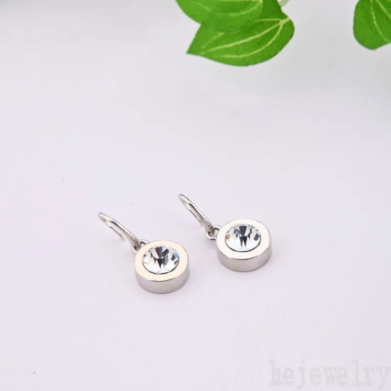 Travel dangle designer earring plated sier ohrringe thick wife small orecchini female unique metal circular fun diamond_voghion.com