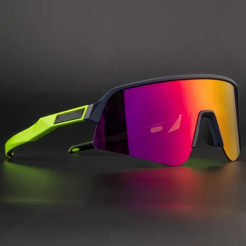 Occhiali da sole firmati OK Occhiali da ciclismo UV resistenti Ultra leggeri Polarizzati Protezione degli occhi Sport all'aria aperta Corsa e_voghion.com